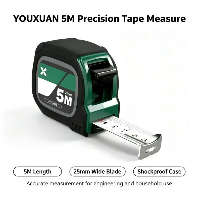 Stanley Tape 25Ft - Miara taśmowa YOUXUAN 5M, szerokość 25mm,