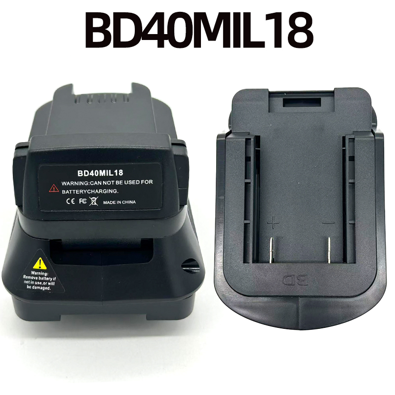 Black+Decker Tool Cordless - Adapter baterii do elektronarzędzi BD40MIL18 kompatybilny