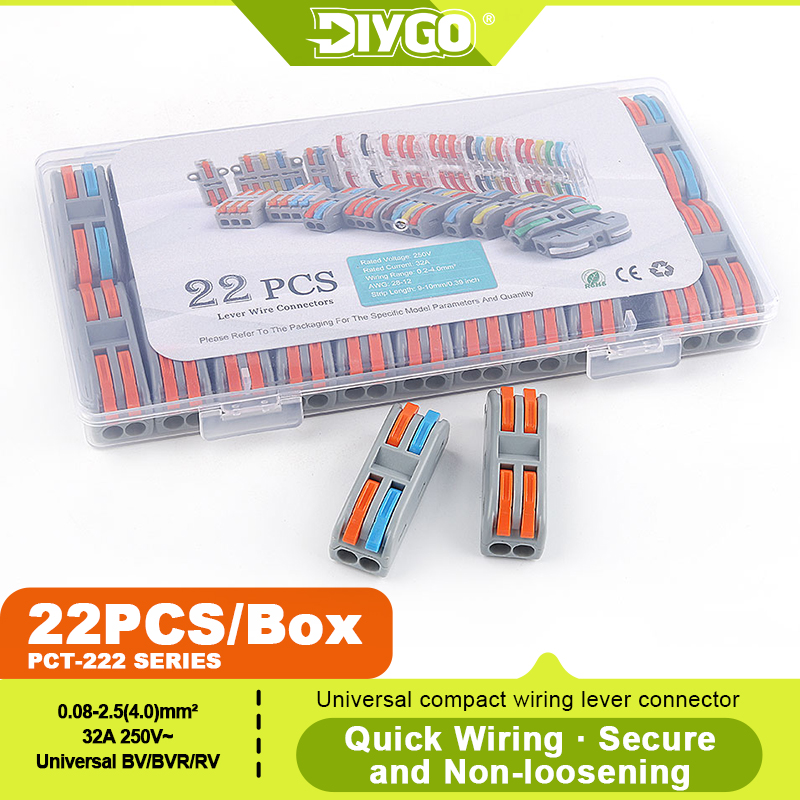 Zestaw 22 szt. złączek przewod – Push Fit Connector recenzja i cena