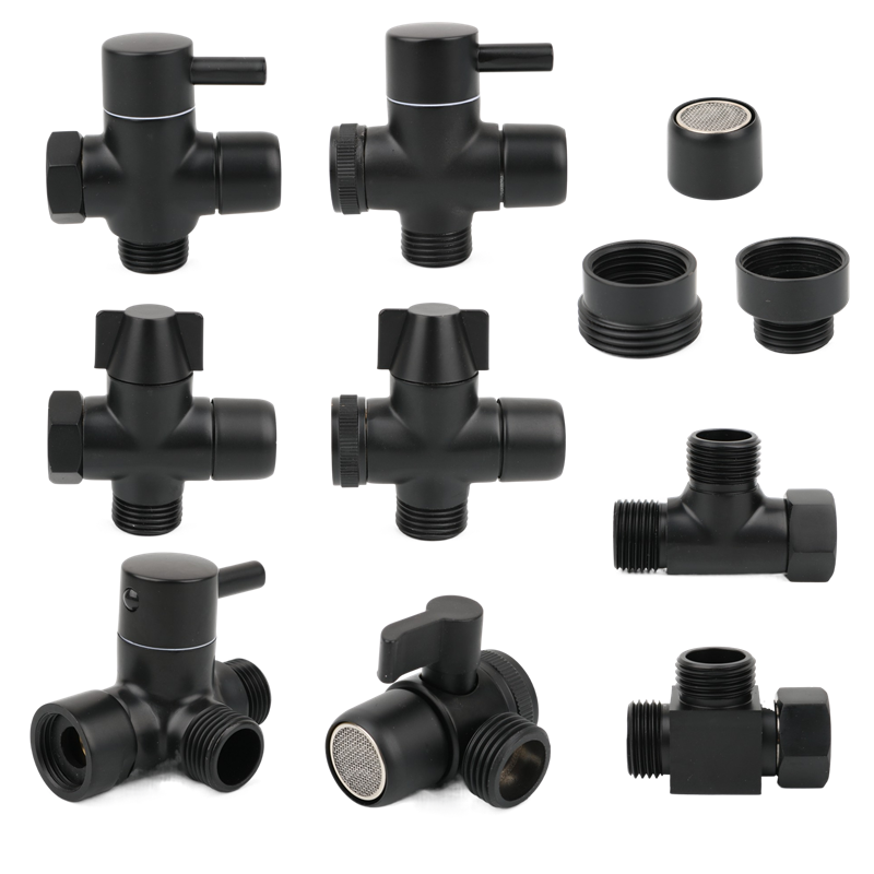 Czarny mosiężny adapter ramien – Shower Valve Cartridge recenzja i cena